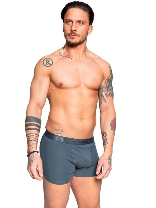 Nina Club Herren Boxershorts Blau 1Packung