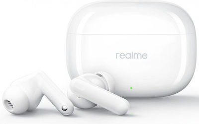 Realme T300 In-ear Bluetooth Handsfree Earphones with Charging Case Youth White