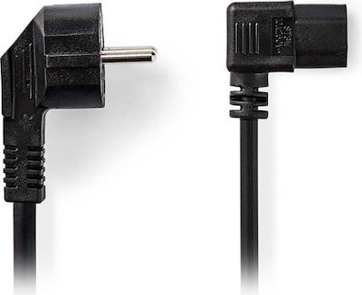 Nedis Schuko - IEC C13 Cable 3m Μαύρο (CEGL10020BK30)