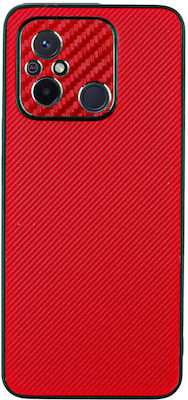 Volte-Tel Silicone Back Cover Red (Redmi 12C)