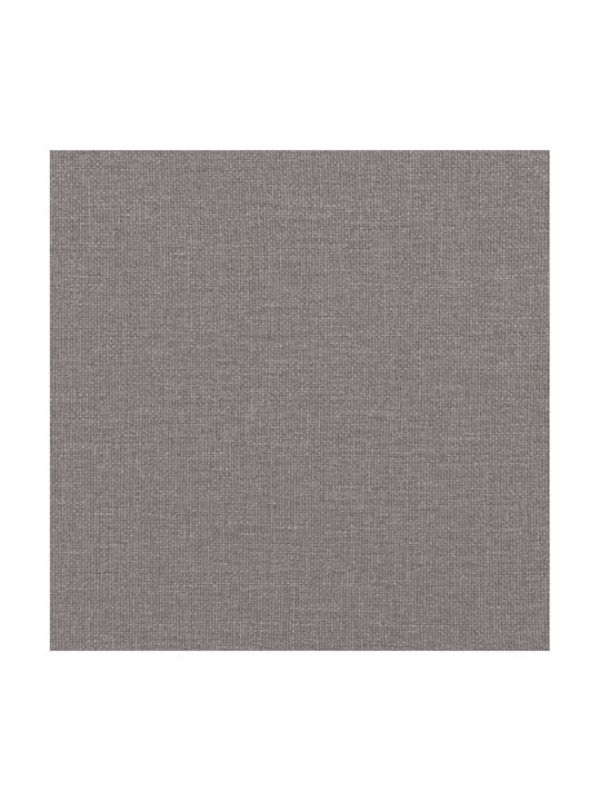 Διθέσιος Καναπές Μπεζ-Γκρι 138x77x80εκ.