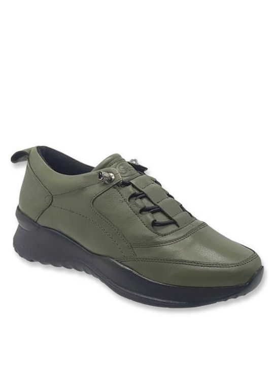 Safe Step Damen Anatomisch Sneakers Khaki