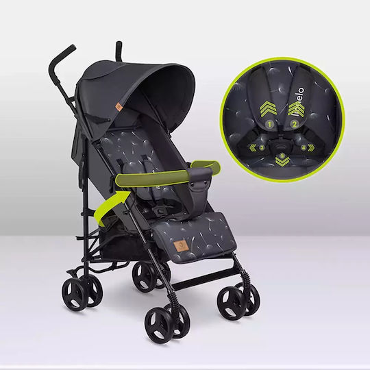Lionelo Elia Umbrella Stroller Suitable from 6+ Months Grey White 7kg