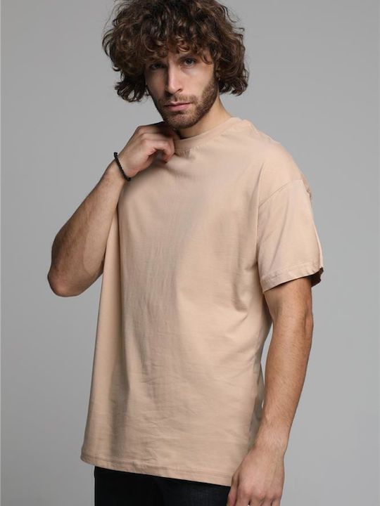 T-shirt Μπεζ