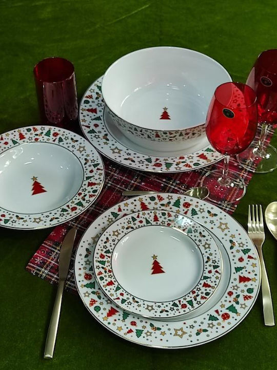 Christinholm White Porcelain Dinnerware Set 20pcs
