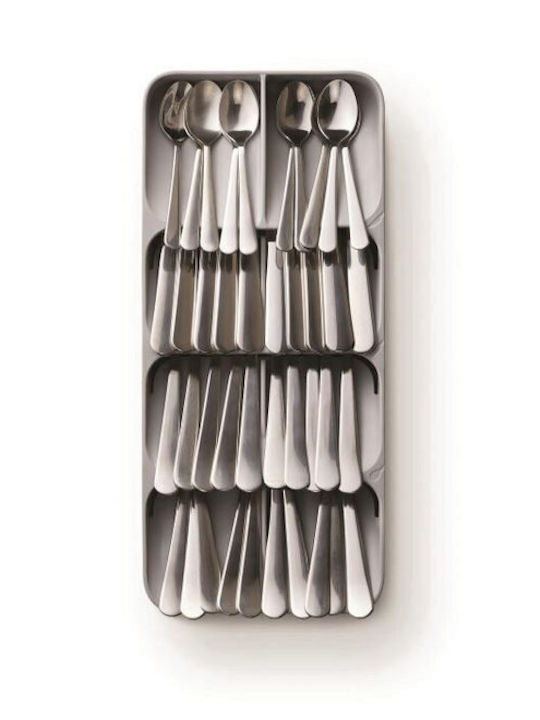 Joseph Joseph Plastic Drawer Cutlery Tray 17.5x40x5.5cm Grey