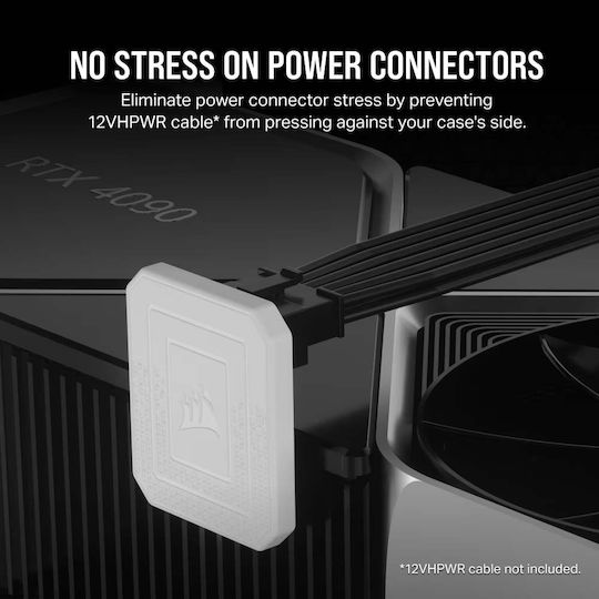 Corsair PCIe 5.0 12VHPWR GPU Power Bridge Черен