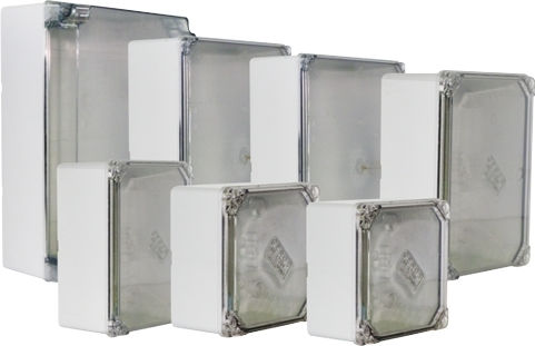 Elvhx Surface-Mounted Electrical Box IP55 Transparent 17208