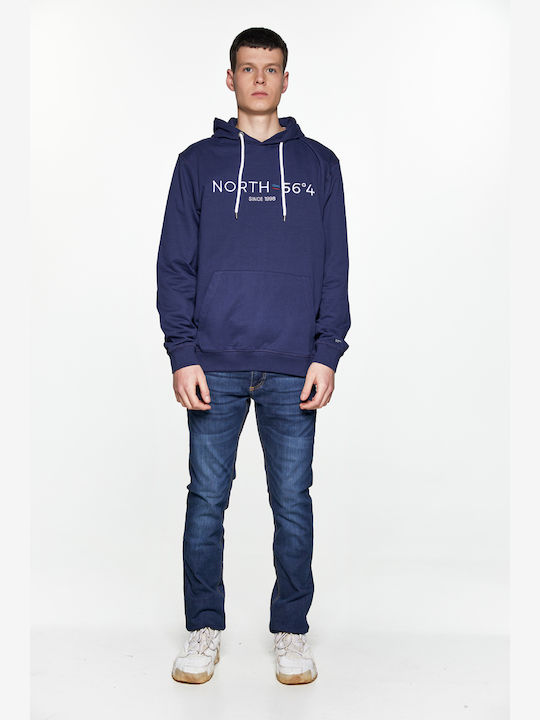 Суитшърт с Качулка Blue Navy
