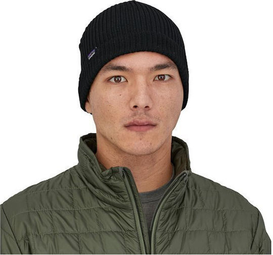Beanie Unisex Beanie Knitted in Black color