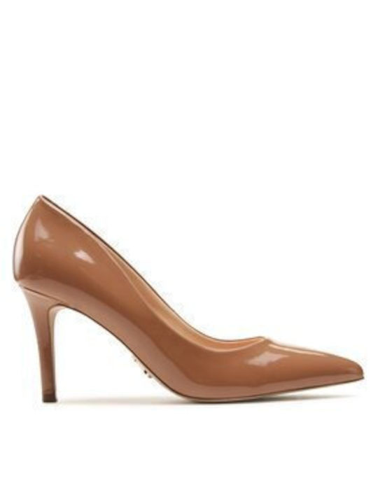 Pantofi cu toc Brown