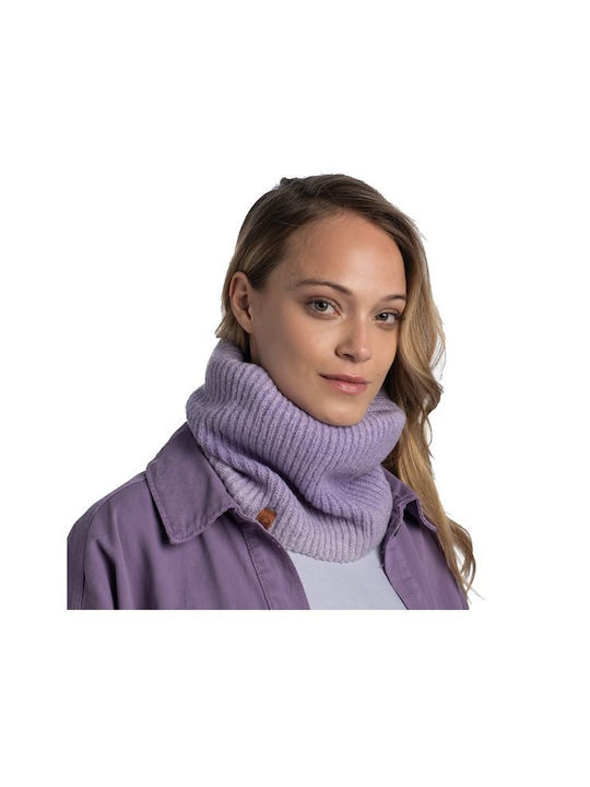 Buff Women's Knitted Neck Warmer Lilac