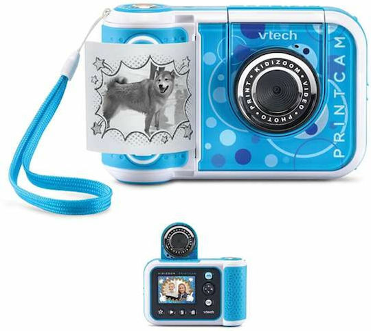 Vtech Kidizoom Print Детски Фотоапарат с Термален Печат Син