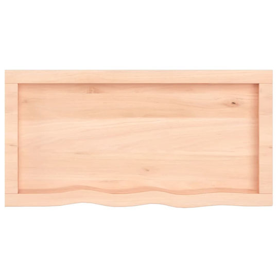 vidaXL Countertop without Sink L80xW40xH2cm Natural