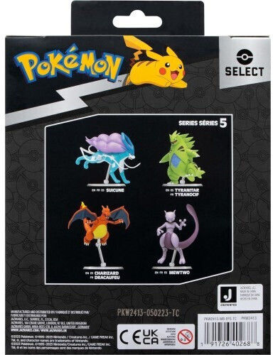 Jazwares Pokemon Tyranitar Select Фигура 15см