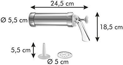 Tescoma Instrument de Patiserie Delicia din Oțel Inoxidabil 25buc