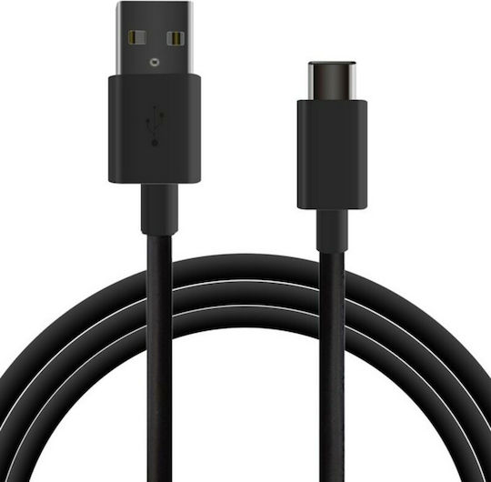 Ksix USB 2.0 Cable USB-C male - micro USB-B male Black 1m (BXCUC03)