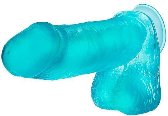 Blush Dildo realist Cu ventuză Transparent 23cm