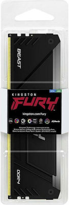 Kingston Fury Beast 32GB DDR4 RAM cu Viteză 3200 pentru Desktop