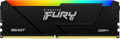 Kingston Fury Beast 16GB DDR4 RAM cu Viteză 3200 pentru Desktop