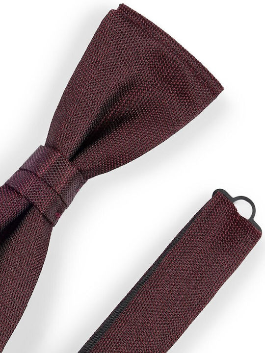 Hugo Boss Silk Bow Tie Burgundy