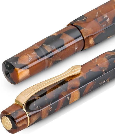 Kaweco Спорт Писалка Extra Fine Кафява с Кафяво Мастило