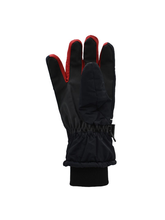 Brims and Trims Ανδρικά Γάντια Σκι & Snowboard Κόκκινα