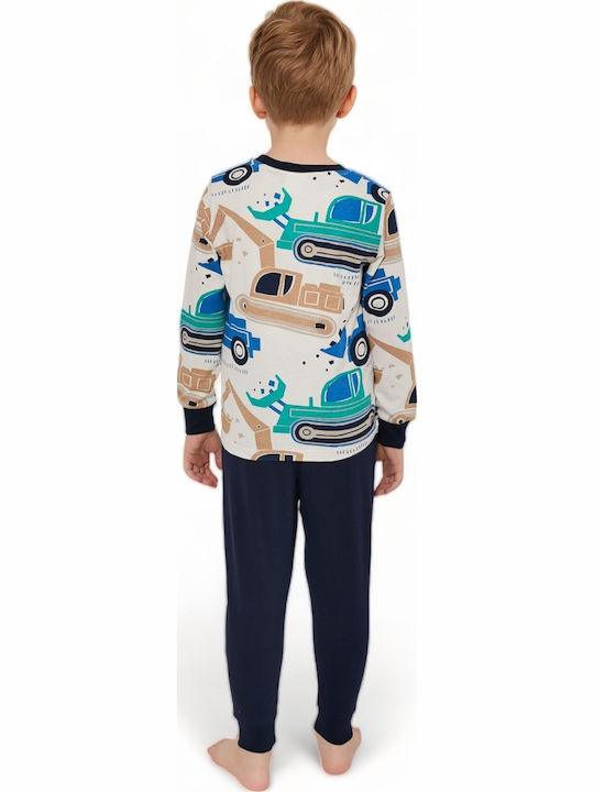 Roly Poly Kids' Pajamas Winter Ecru