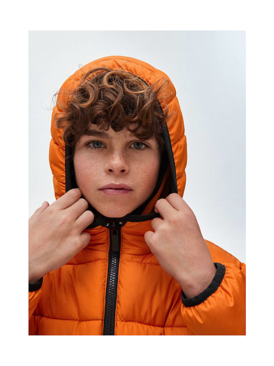 Mayoral Kids Casual Jacket Orange