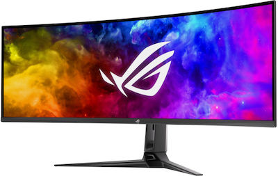 Asus ROG Swift PG49WCD Ultrawide OLED HDR Curved Gaming Monitor 49" 5120x1440 144Hz με Χρόνο Απόκρισης 0.03ms GTG