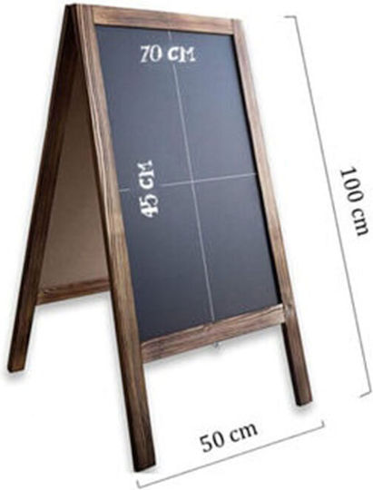 Pakketo Felex Floor Chalk Board 100x25cm