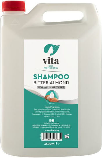 Vita Hair Professional Sampon De Păr Migdale Amare Pentru Toate Tipurile De Păr 3500ml