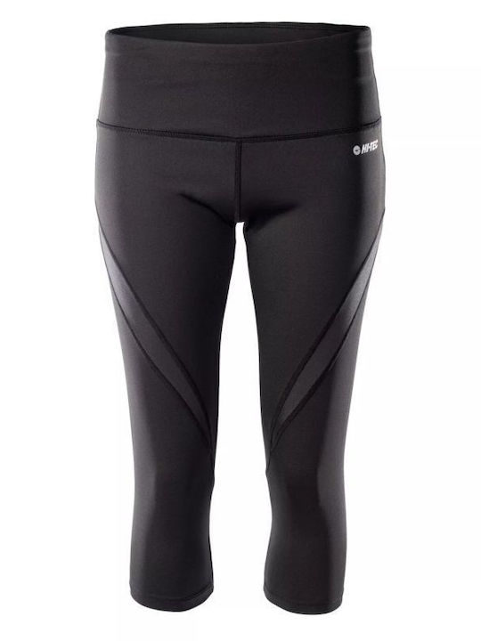 Hi-Tec Frauen Capri Leggings Schwarz