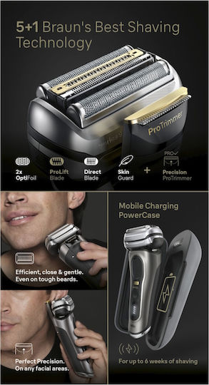 Braun Series 9 218061 Фолийна Електрическа самобръсначка За лице