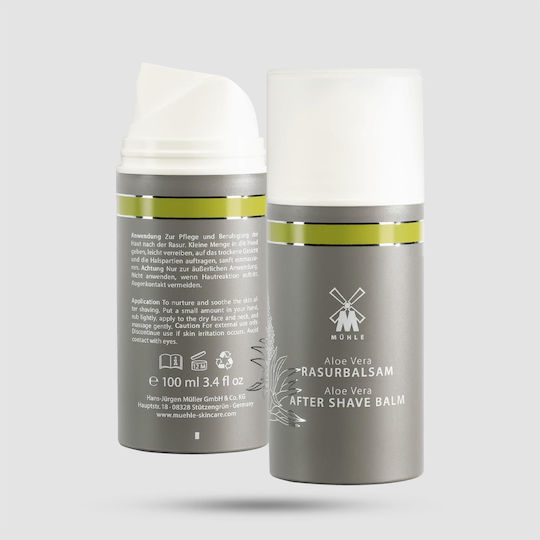 Muhle After Shave Balm Aloe Vera After Shave Balm για Ευαίσθητες Επιδερμίδες με Αλόη 100ml