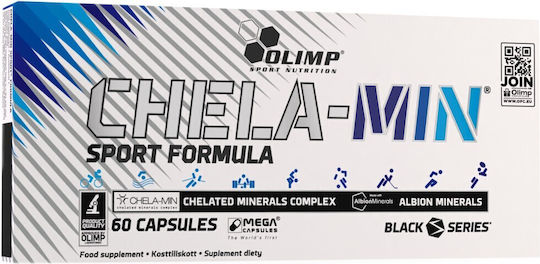 Olimp Sport Nutrition Chela-Min Sport Formula Ειδικό Συμπλήρωμα Διατροφής 60 κάψουλες