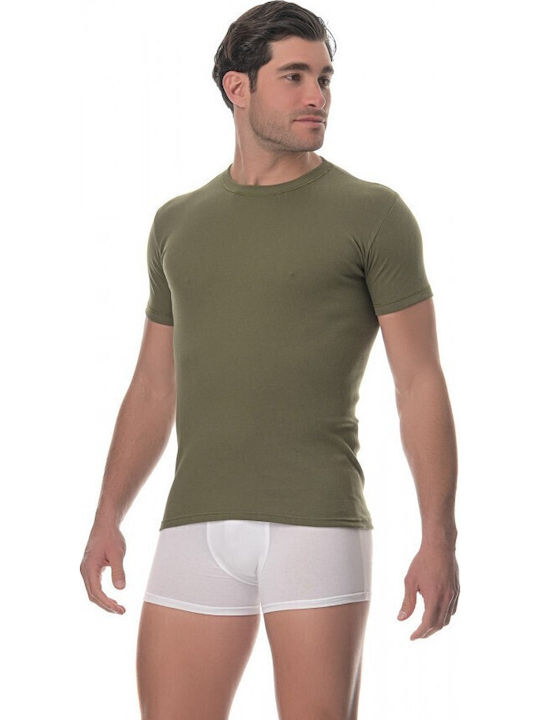 Herren Unterhemden in Grün Farbe 1Packung