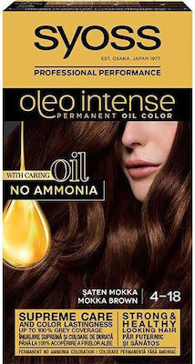 Syoss Oleo Intense 4-18 Καστανό Μαρόν 50ml