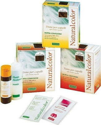 Specchiasol Homocrin Natural Color Set Vopsea de Păr fără amoniac 4 Chestnut 236ml