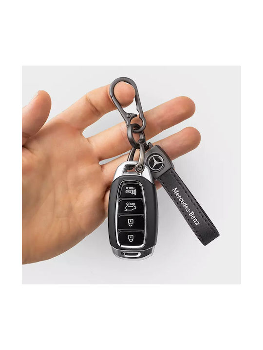 Mercedes-Benz Breloc Piele Negru