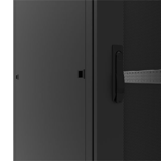 Canovate Boden Rack-Schrank 42U 60x100cm Schwarz CSS-9-4260F