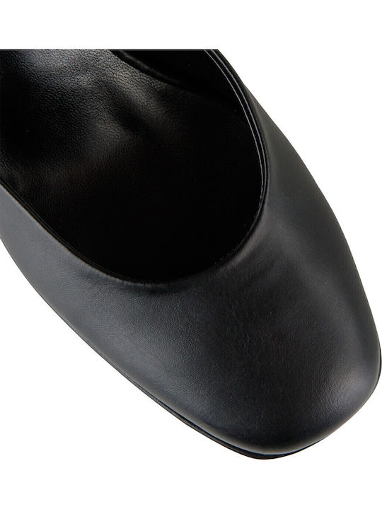 Black Heels with Strap