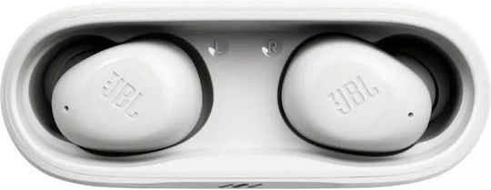 JBL Wave Buds Bluetooth Handsfree Earphones with Sweat Resistance and Charging Case White