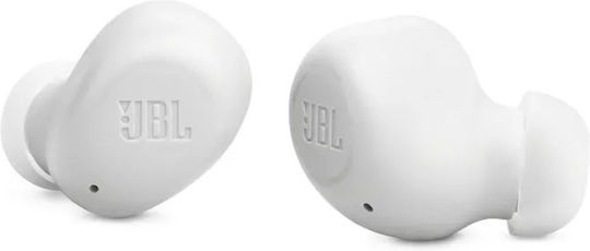 JBL Wave Buds Bluetooth Handsfree Earphones with Sweat Resistance and Charging Case White