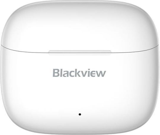 BlackView AirBuds 4 Bluetooth Handsfree Ακουστικά με Αντοχή στον Ιδρώτα και Θήκη Φόρτισης Λευκά