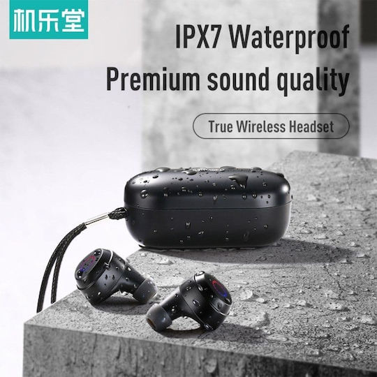 Joyroom JR-TL10 In-ear Bluetooth Handsfree Ακουστικά με Θήκη Φόρτισης Λευκά
