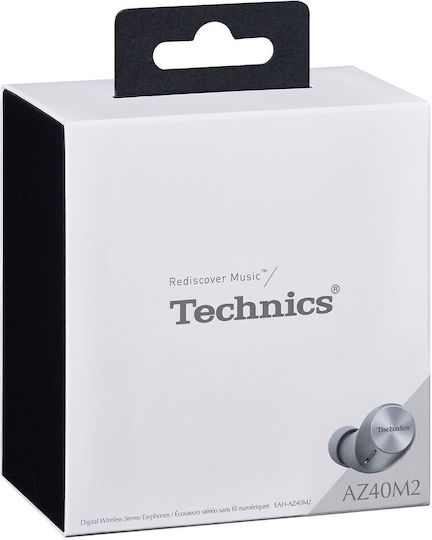 Technics EAH-AZ40M2 In-ear Bluetooth Handsfree Earphones with Sweat Resistance and Charging Case Black