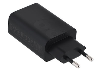 Motorola Încărcător cu Port USB-C și Cablu USB-C 68W Negruς (TurboPower)