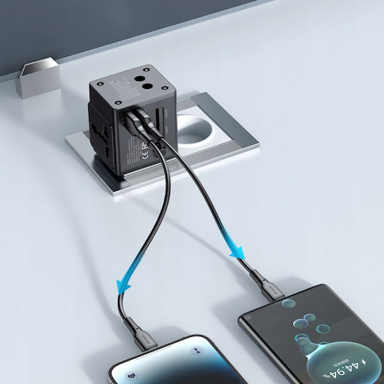 Mcdodo Adaptor Priză de la Universal în Universal
