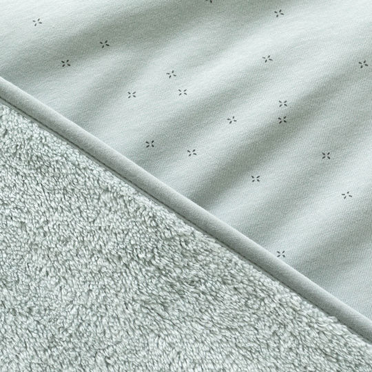 Bemini Blanket Cot Cotton Green Mint 100x140cm